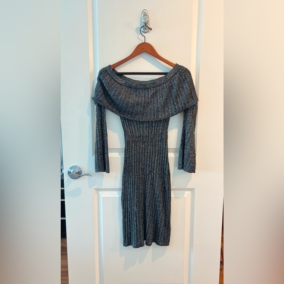 Keepsake Metallic Reflections Sheath Dress - Picture 7 of 16